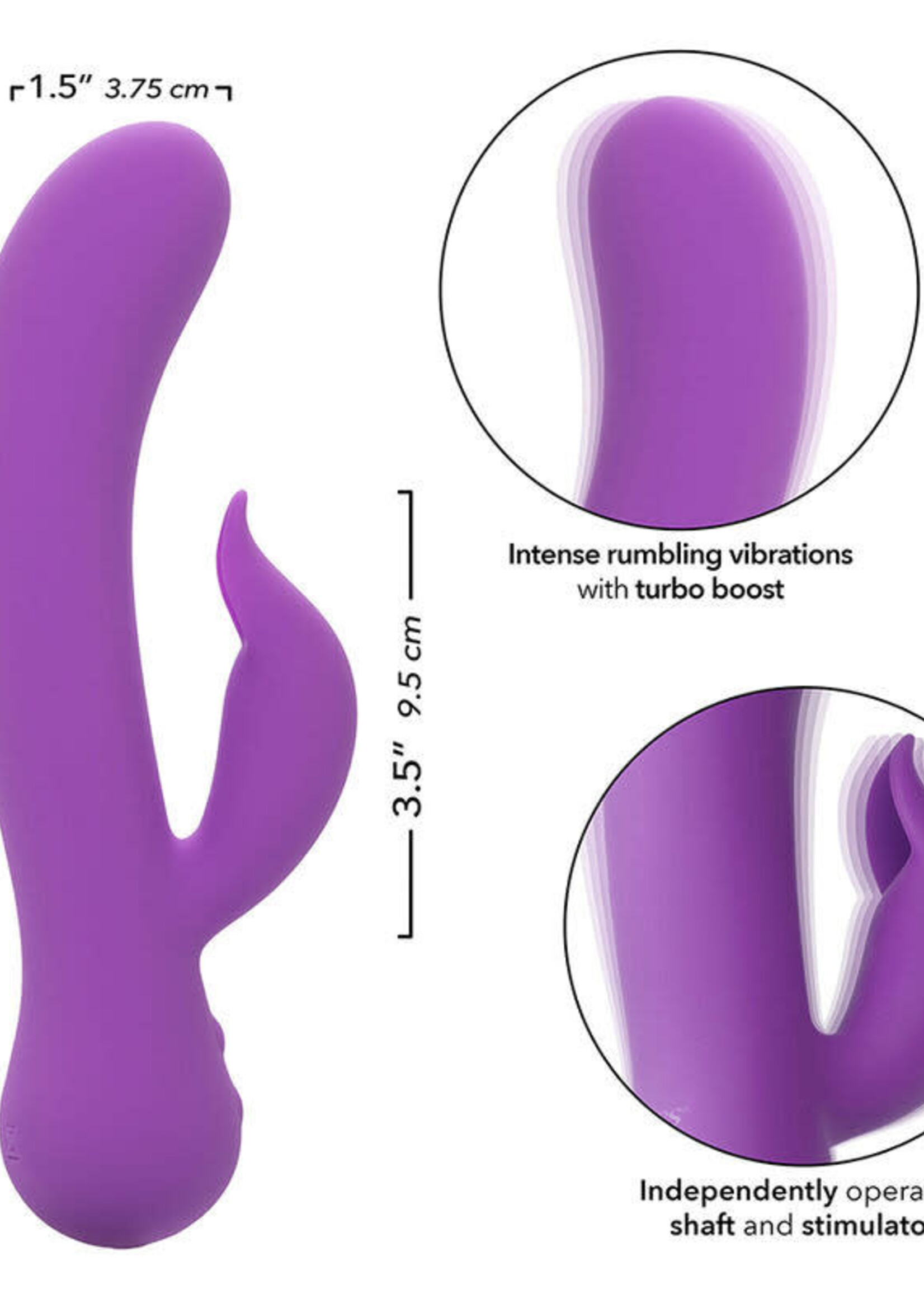 Calexotics First Time Rechargeable Pleaser - Purple