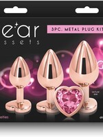 nsnovelties Rear Assets Trainer Kit Rose Gold Pink Heart