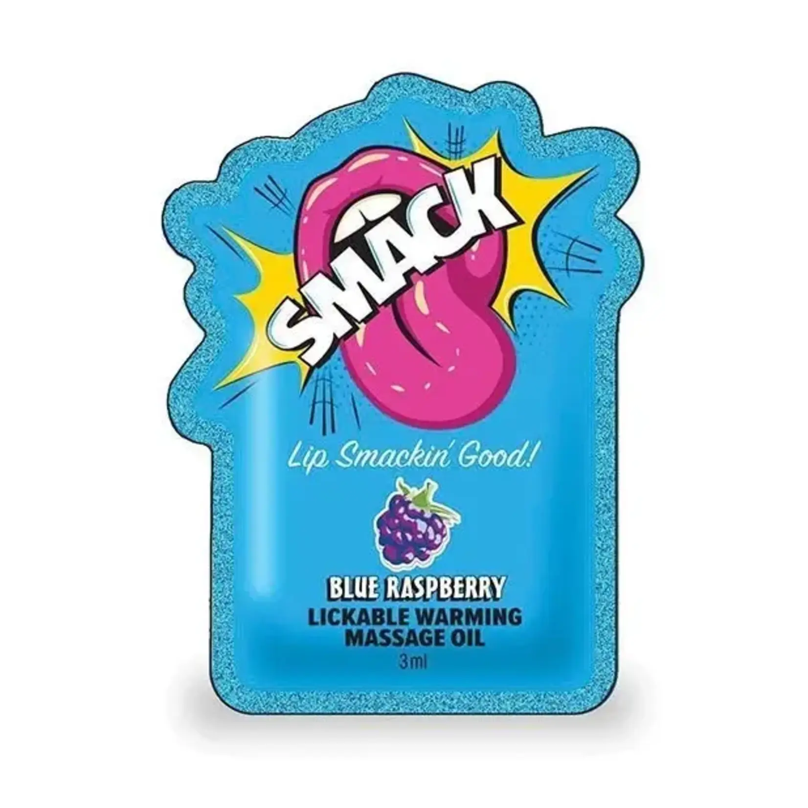 Little Genie SMACK Warming Lickable Massage Oil 3ML Pouch