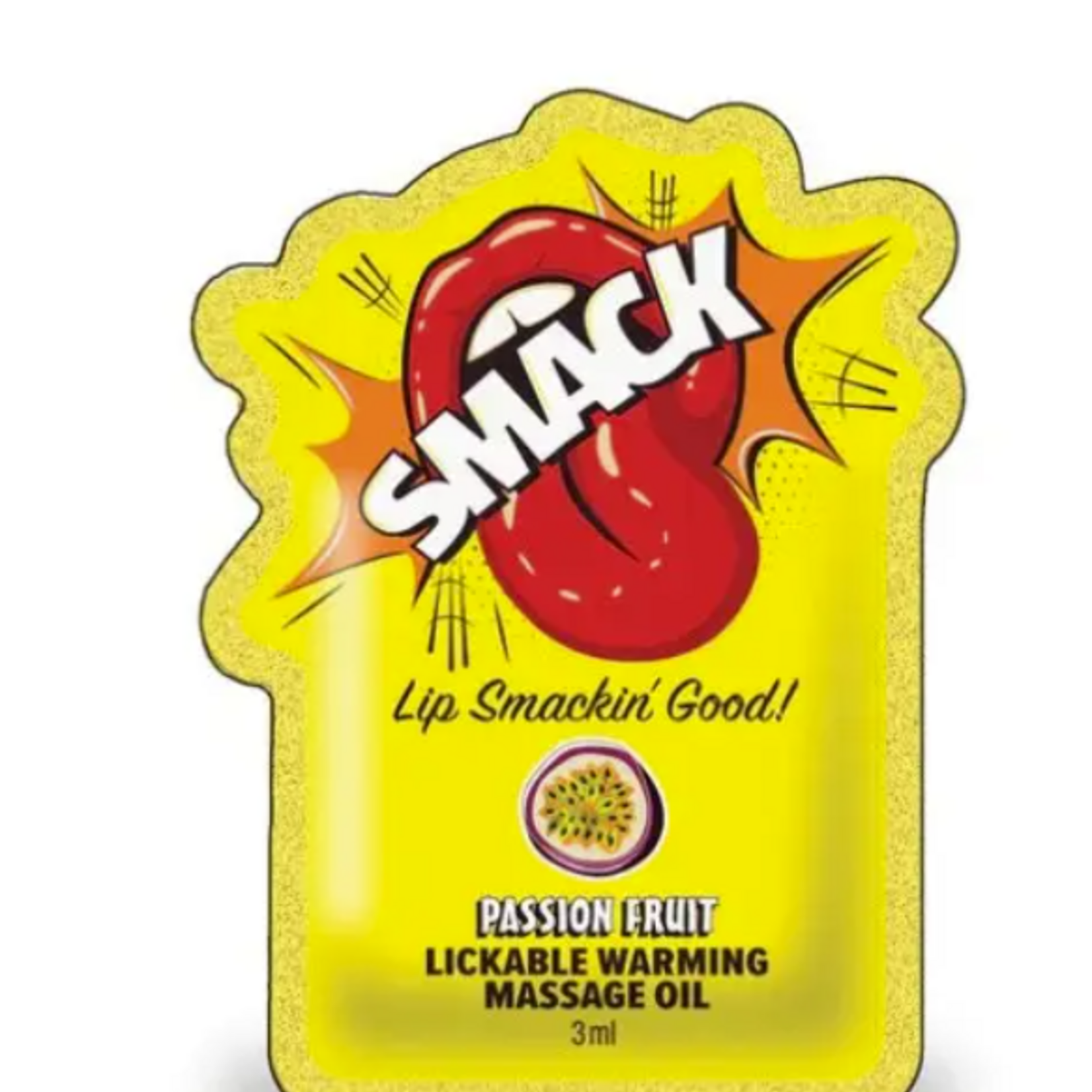Little Genie SMACK Warming Lickable Massage Oil 3ML Pouch