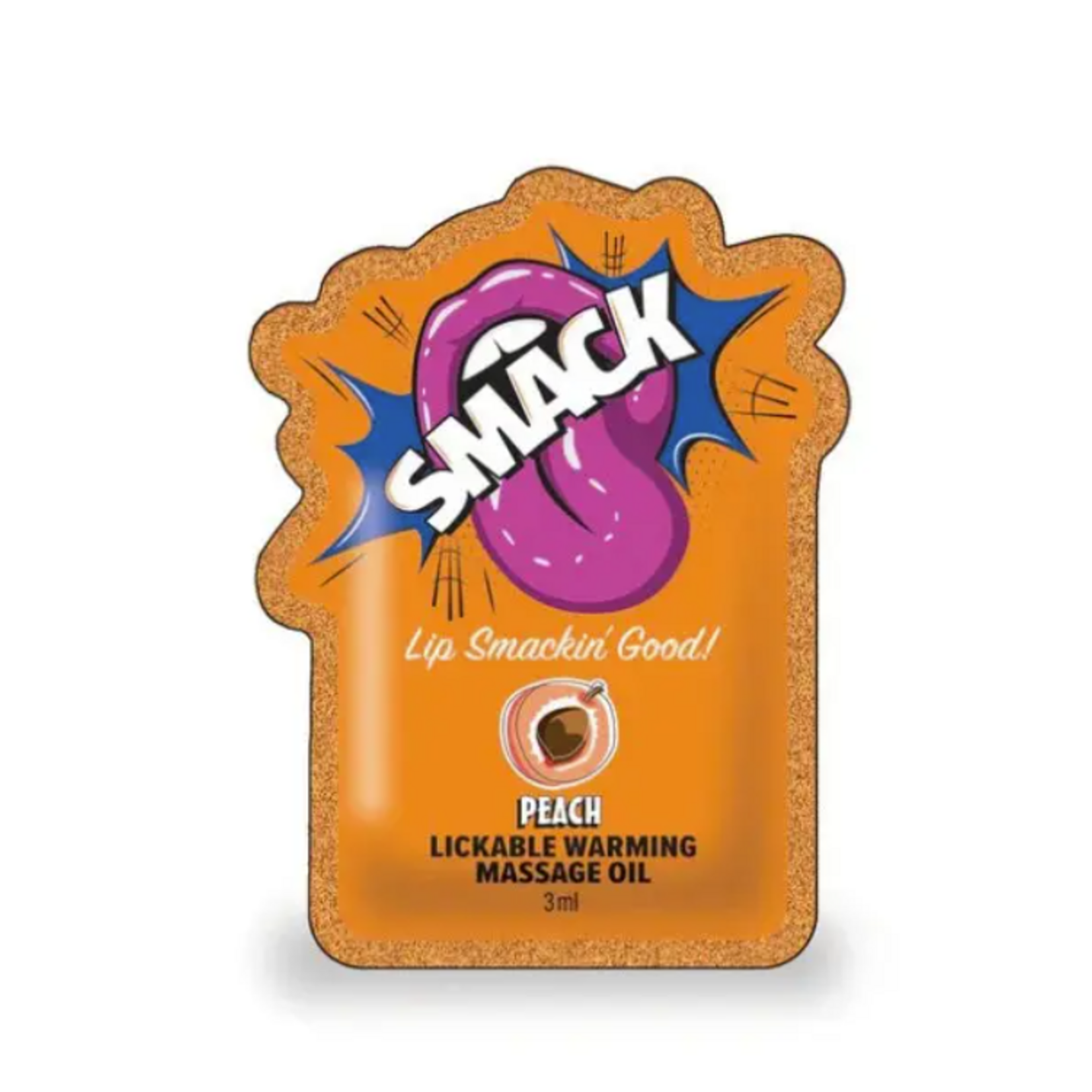 Little Genie SMACK Warming Lickable Massage Oil 3ML Pouch