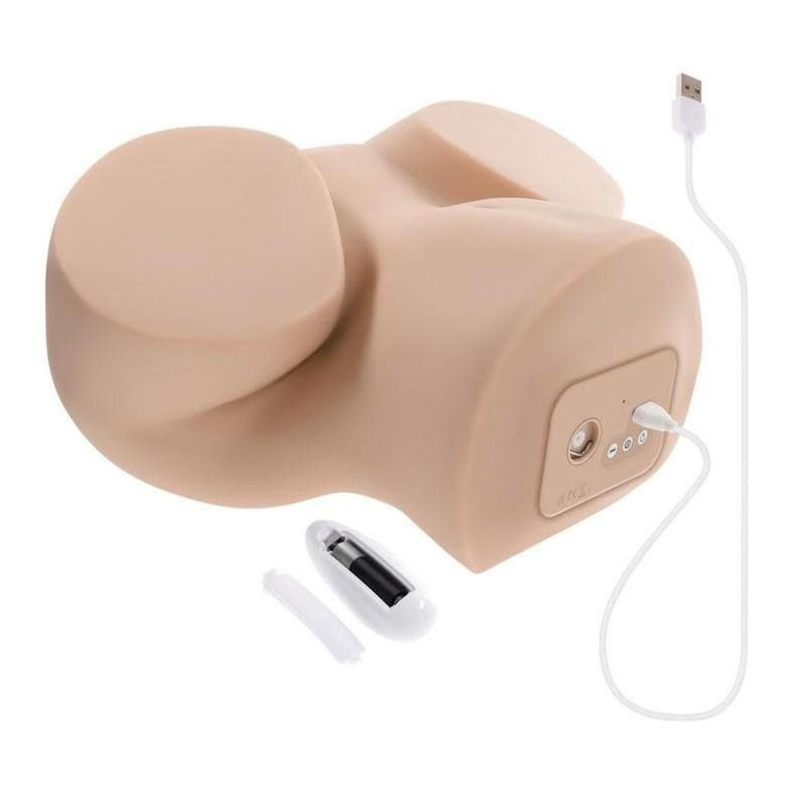 Zero Tolerance Zero Tolerance Squirt For Me XL Rechargeable Realistic Squirting Pussy Stroker with Remote Control - Vanilla