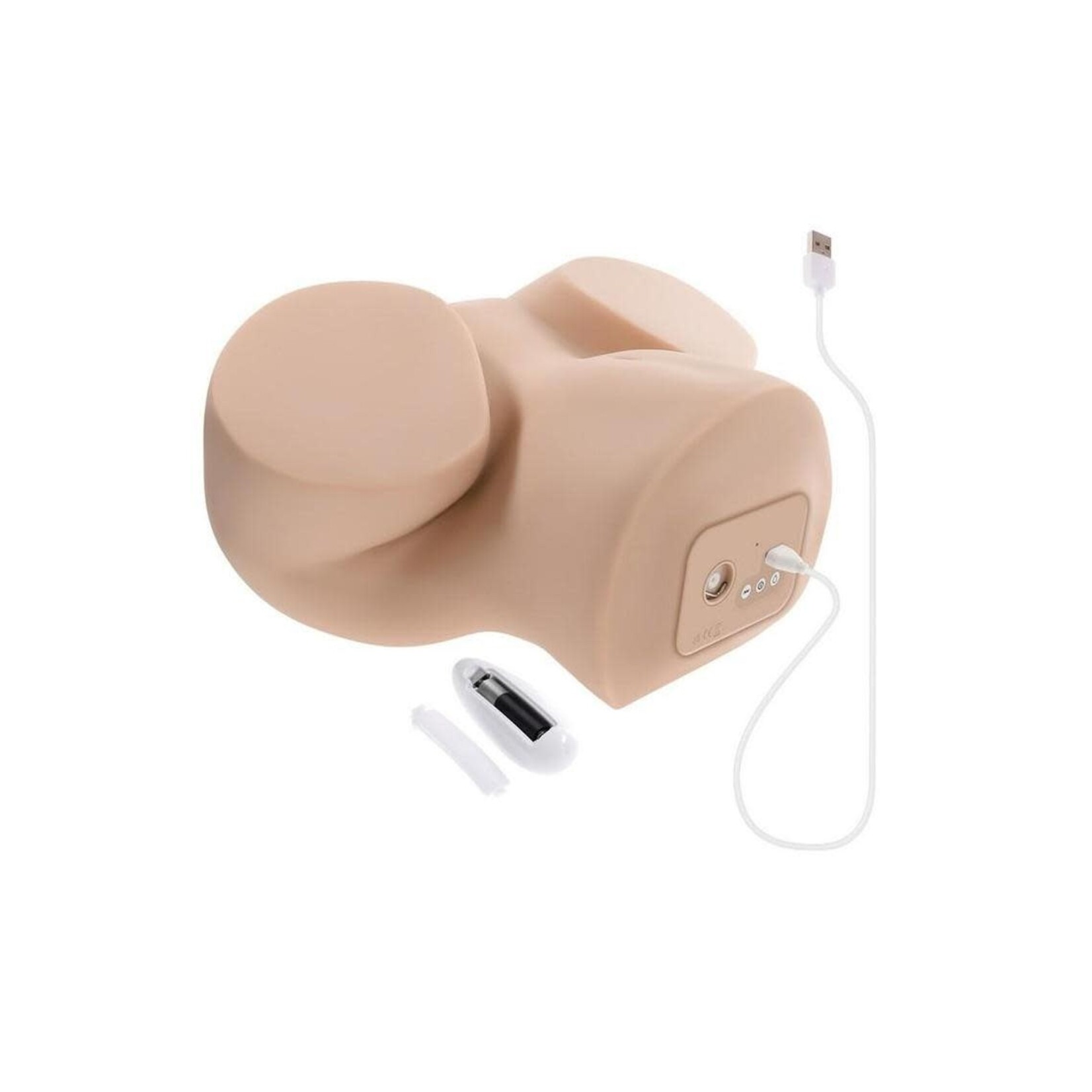 Zero Tolerance Zero Tolerance Squirt For Me XL Rechargeable Realistic Squirting Pussy Stroker with Remote Control - Vanilla