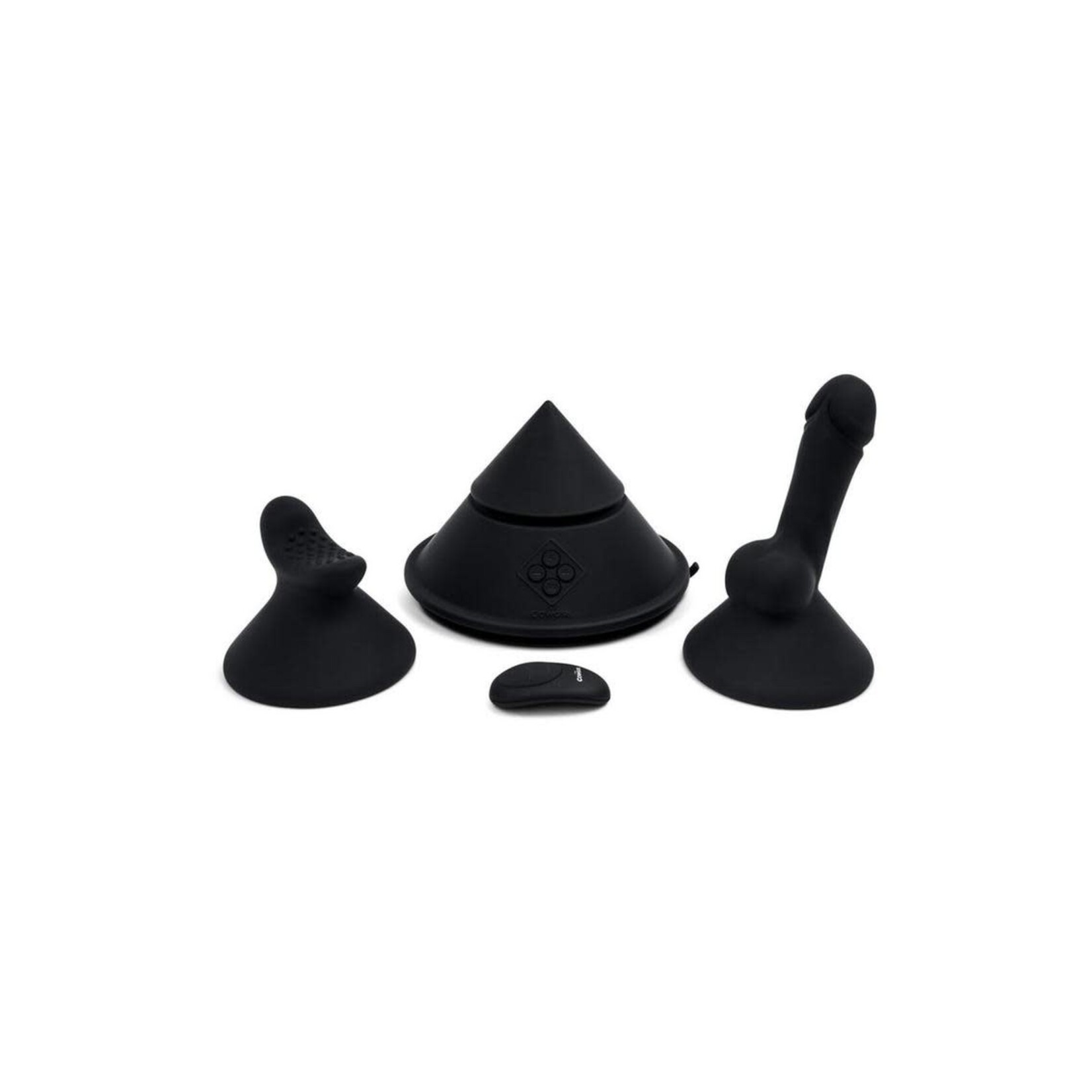 Cowgirl Cowgirl Cone Premium Sex Machine with App and Remote Control - Black