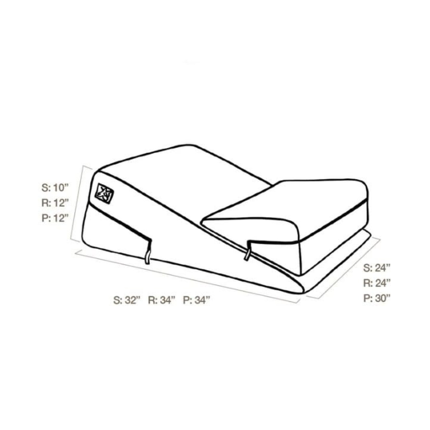 Liberator Liberator Wedge/Ramp Combo Red/flame Cover