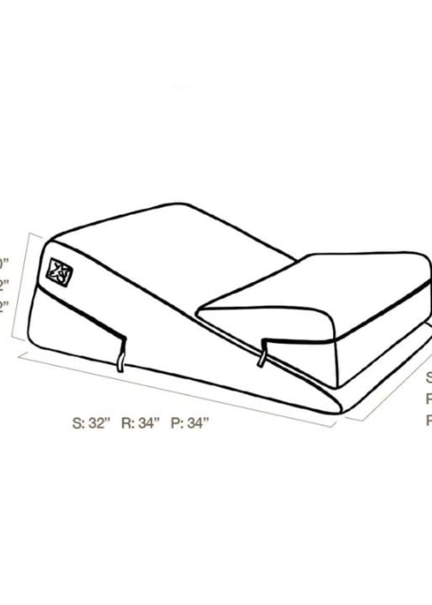 Liberator Liberator Wedge/Ramp Combo Red/flame Cover