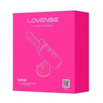 LOVENSE Lovense Spinel Massage Gun Dildo Thrusting Attachment & Heating Component - White/Pink