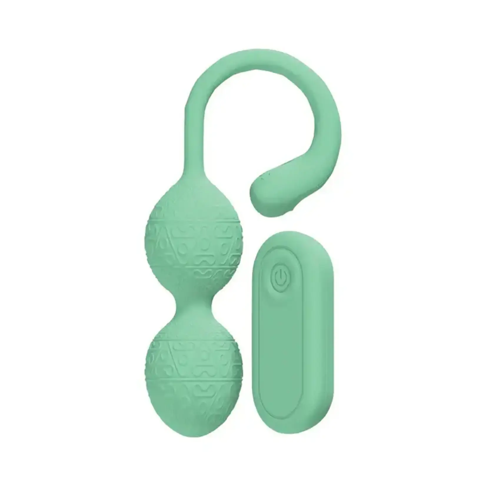 Shots Loveline Loveline PelviFit Beads 10 Function Vibrating Rechargeable Silicone Kegel Vibe with Remote Control