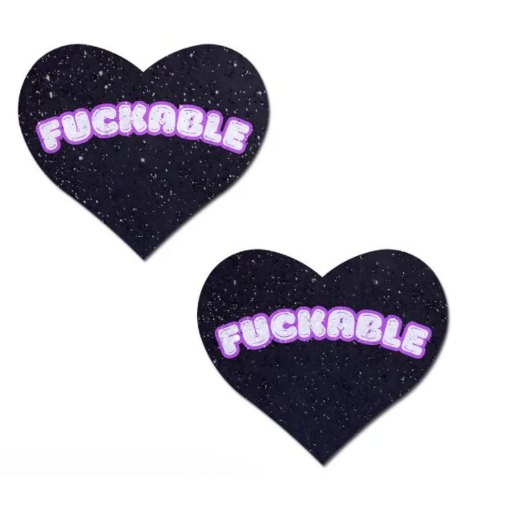 Pastease Pastease F*CKABLE Heart - Black/Pink O/S