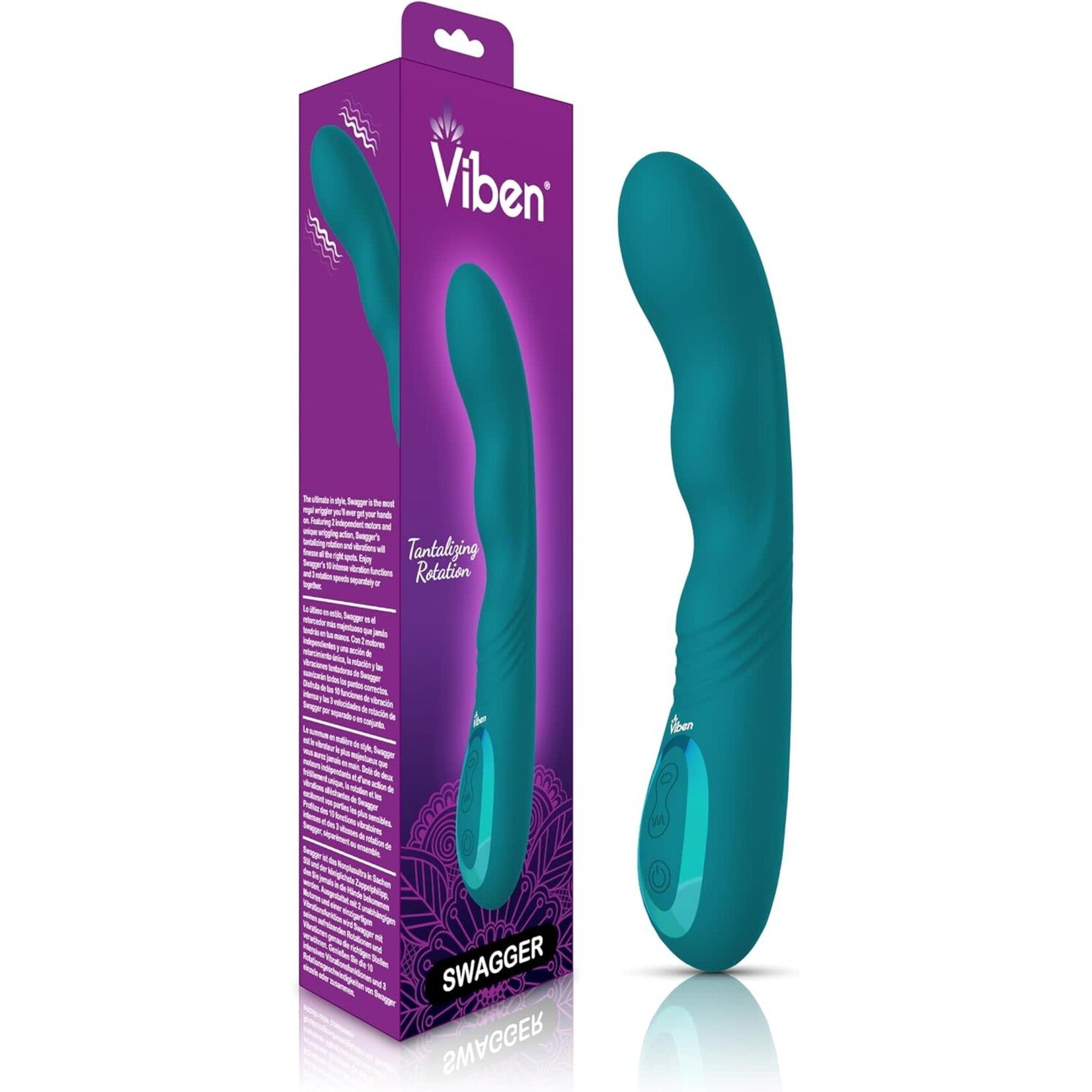 Viben Swagger - Ocean - Wriggling G-Spot Vibe