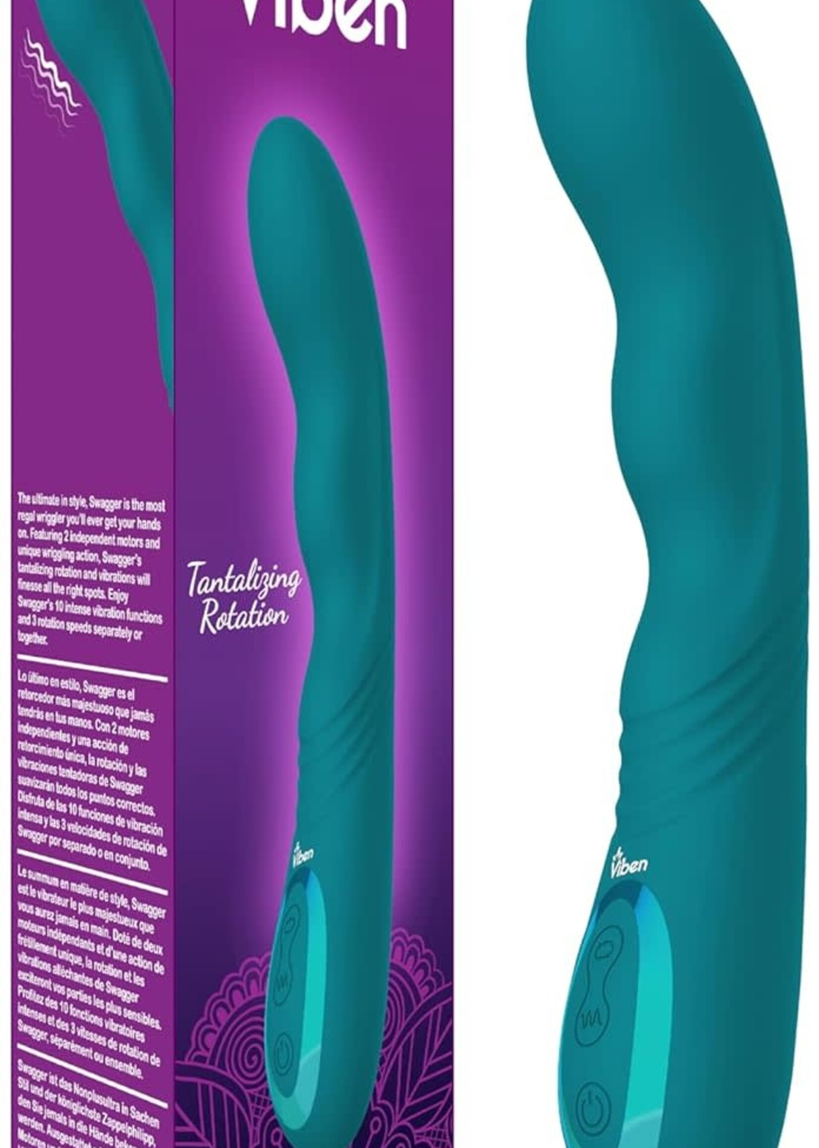 Viben Swagger - Ocean - Wriggling G-Spot Vibe