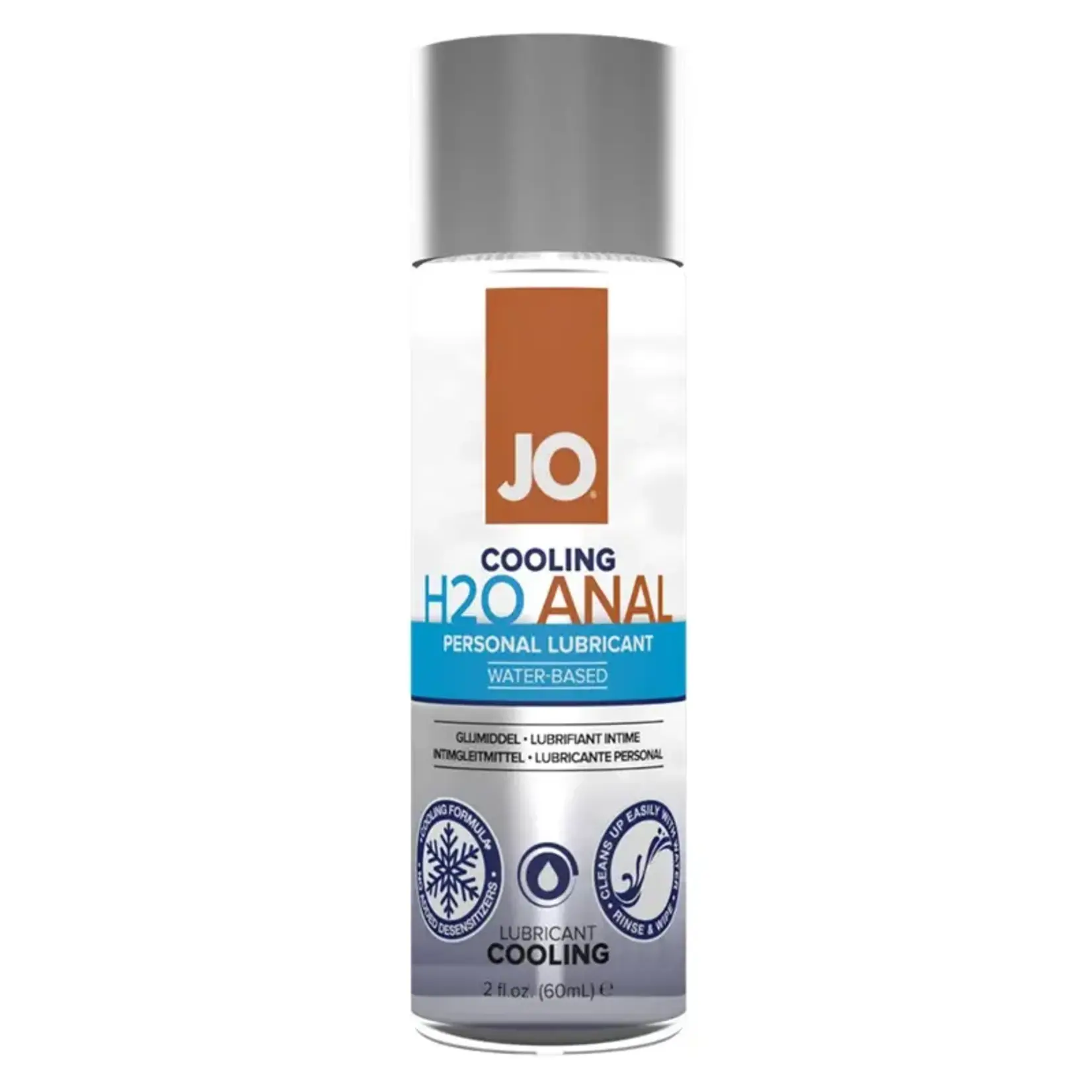 System Jo JO Anal H2O Lubricant Cooling 2 oz.