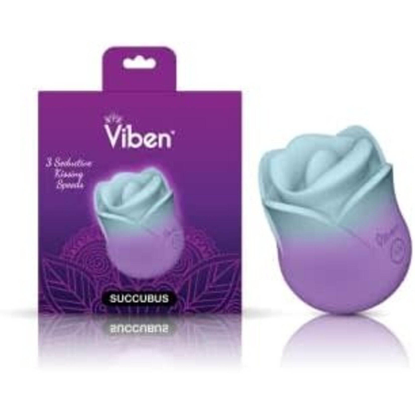 Viben Succubus Vibrating Kissing Rose - Pixie Dust