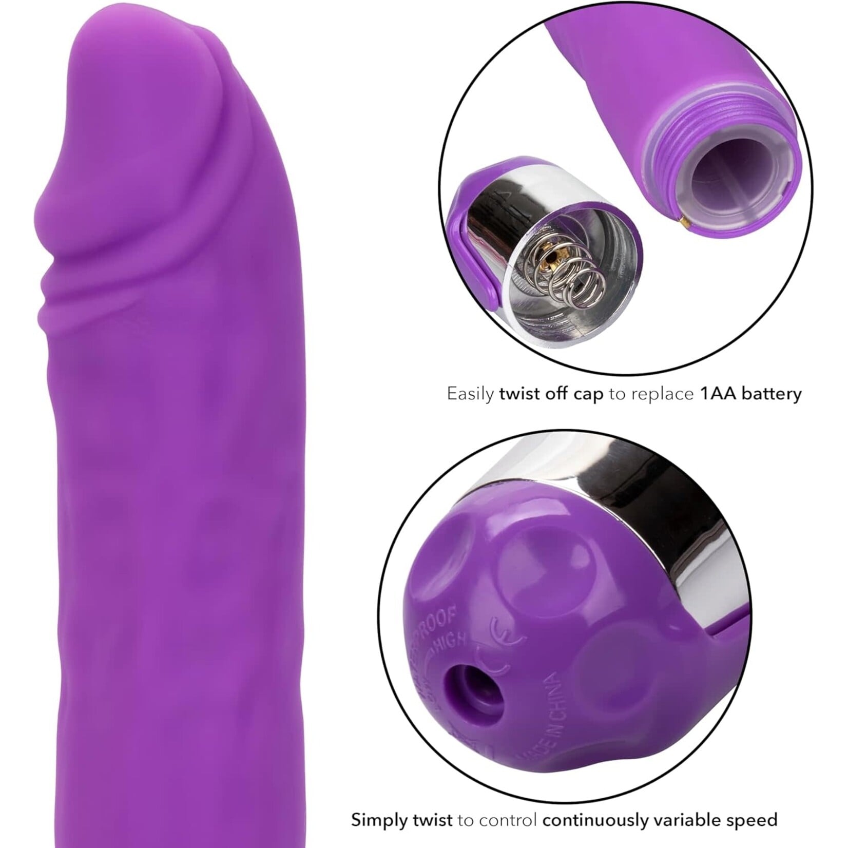 Calexotics Shane's World Silicone Buddy Purple
