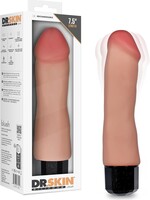 Blush Novelties Dr. Skin Dr. Avery Rechargeable Vibrator - 7.5"
