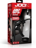 Curve Toys Amp Up Penis Pump With Trigger Handle - Clear