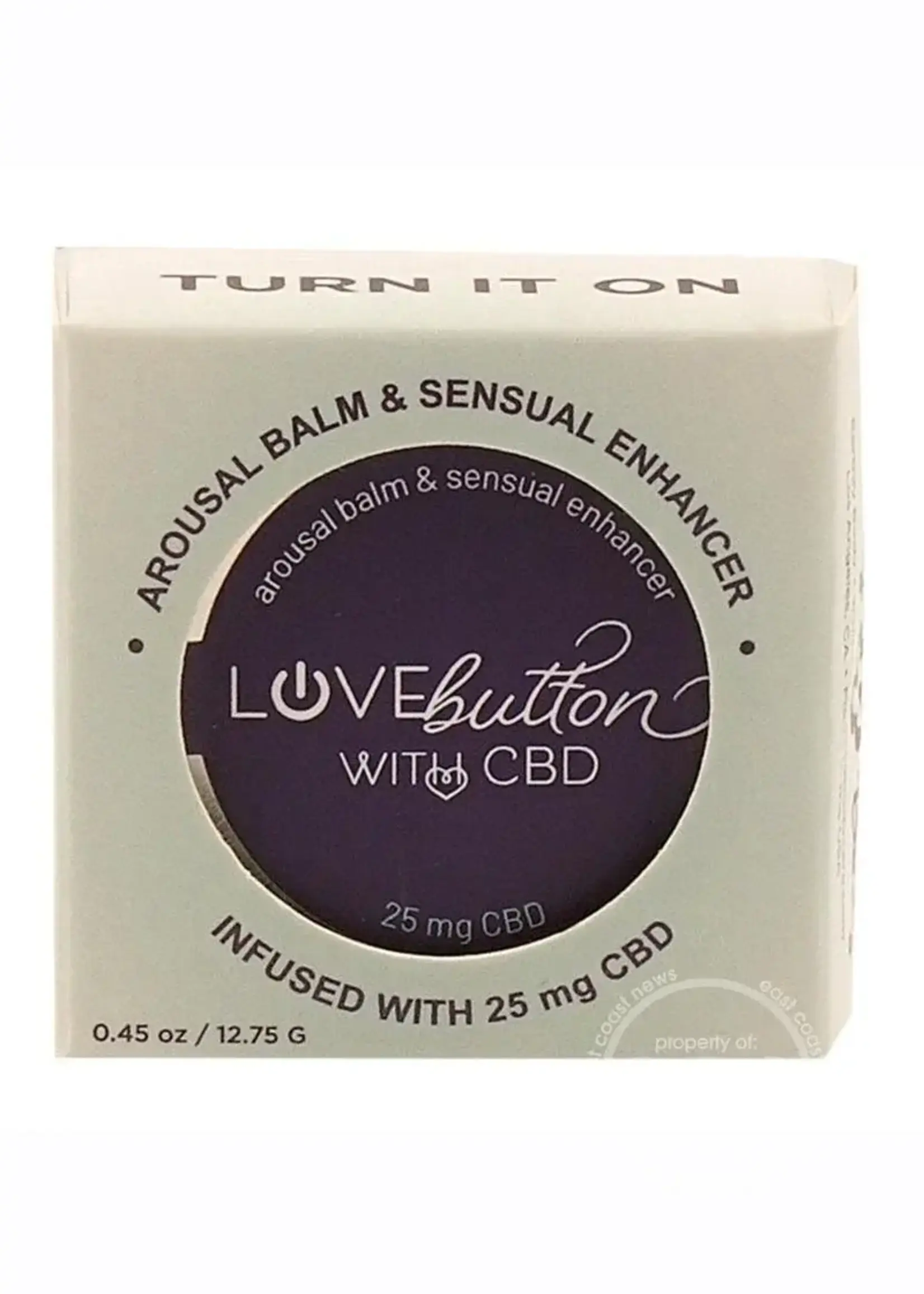 Earthly Body Hemp Seed Love Button With 25mg CBD Arousal Balm .3oz