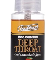 Doc Johnson Goodhead Deep Throat Spray Mango 2 Fl Oz