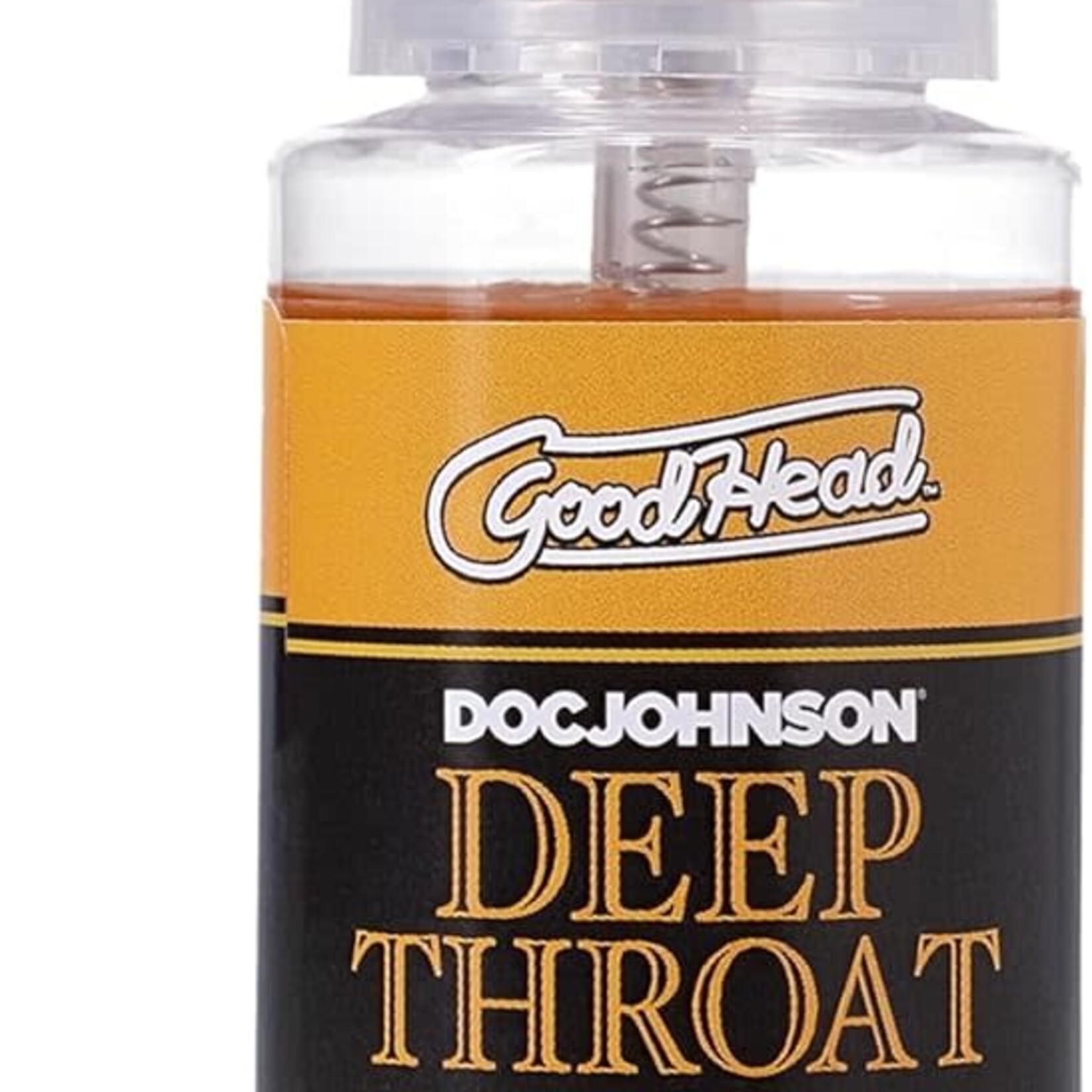 Doc Johnson Goodhead Deep Throat Spray Mango 2 Fl Oz