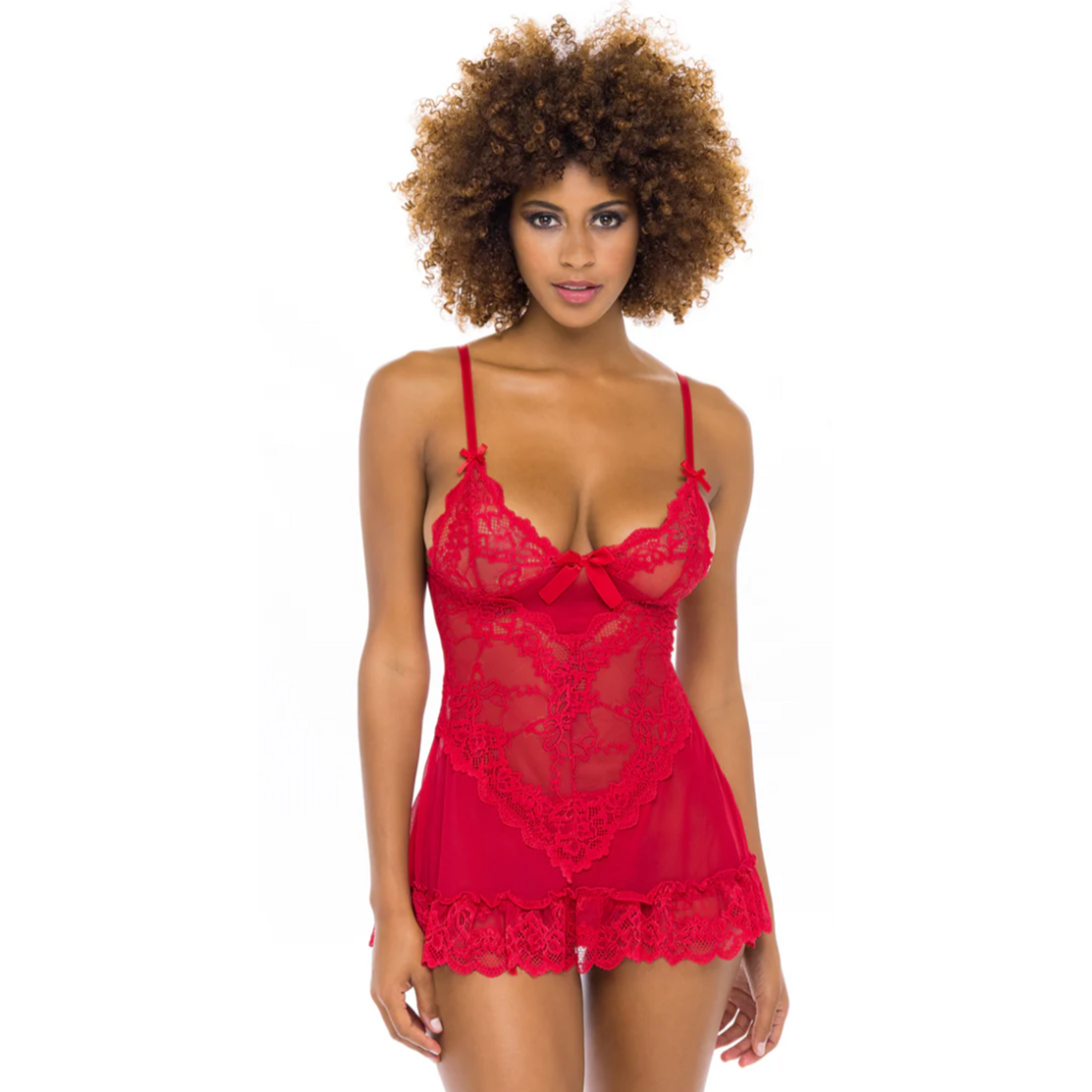 Oh La La Cheri Oh La La Cheri Valentine Babydoll - Red