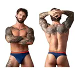 Male Power Soo Cumfy Thong Navy