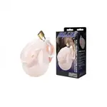 Blue Line Men Full Restraint Silicone Cock And Balls Chastity Device 100% Coverage White