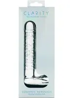 Creative Conceptions Clarity Glass Dildo Seraphic Serenade
