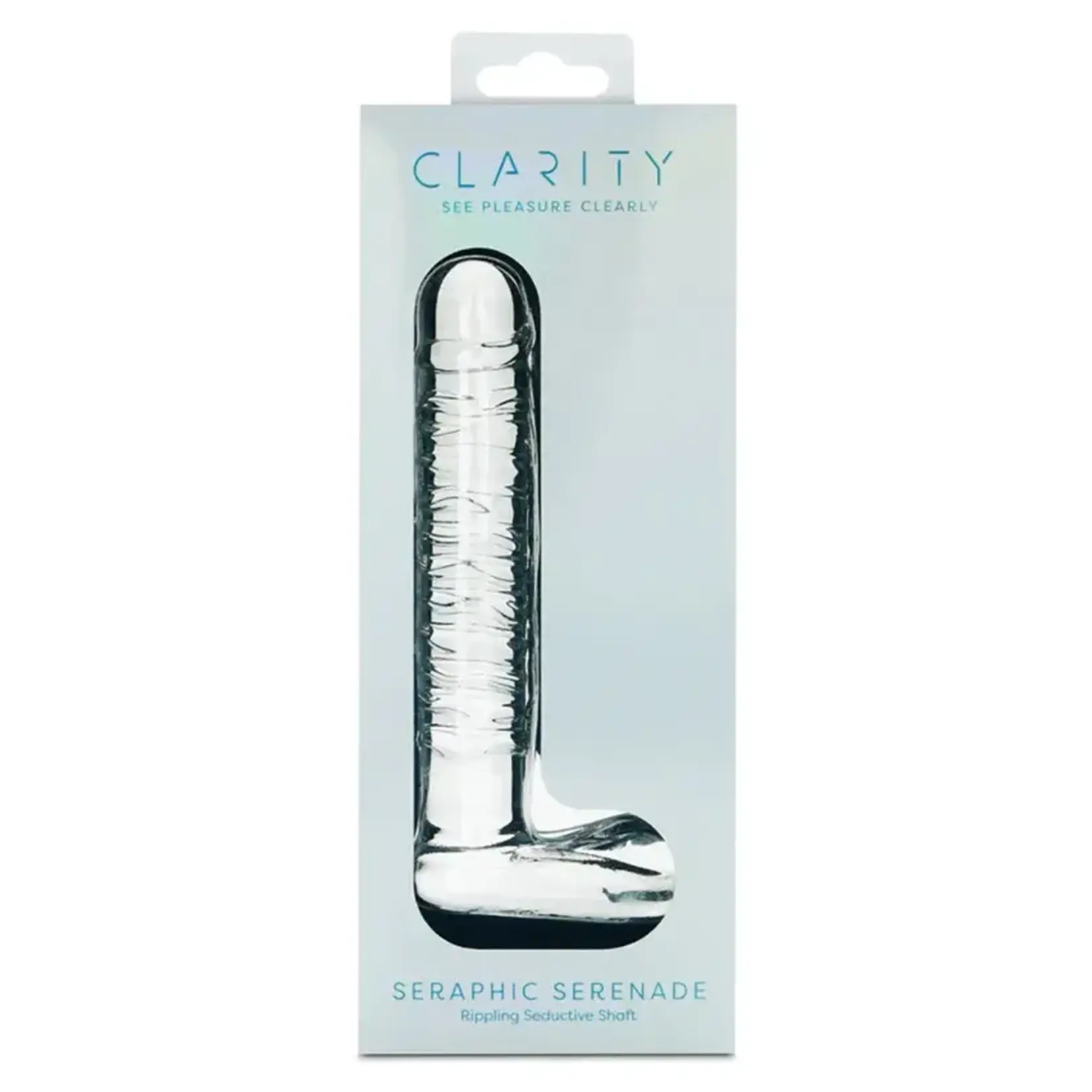 Creative Conceptions Clarity Glass Dildo Seraphic Serenade