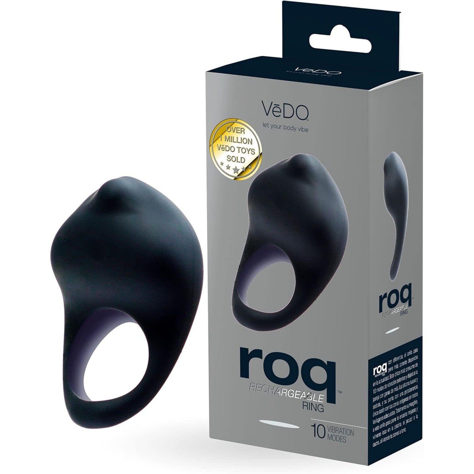 VeDO Roq Rechargeable Ring - Just Black