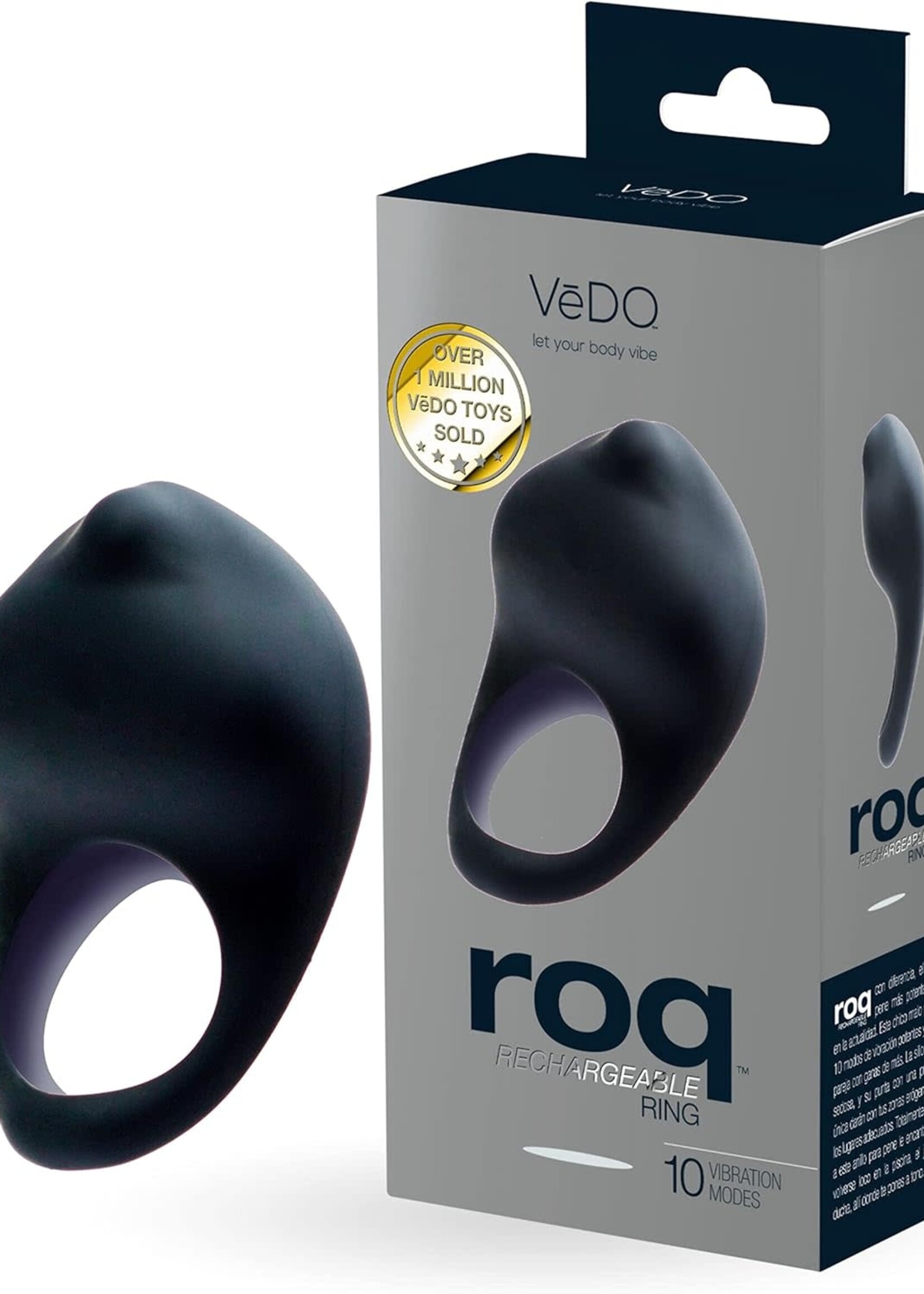 VeDO Roq Rechargeable Ring - Just Black