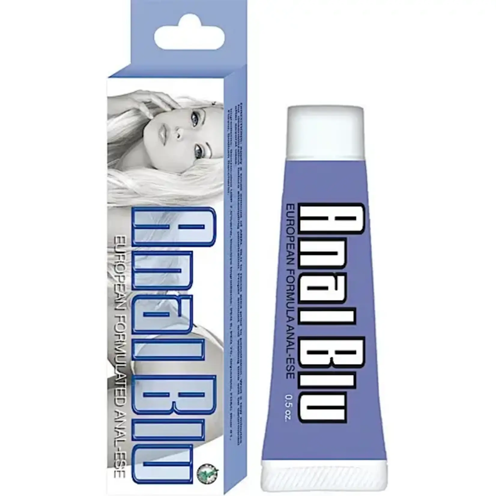 NassToys Anal Blu Euro Formulated Anal-Ese 0.5oz