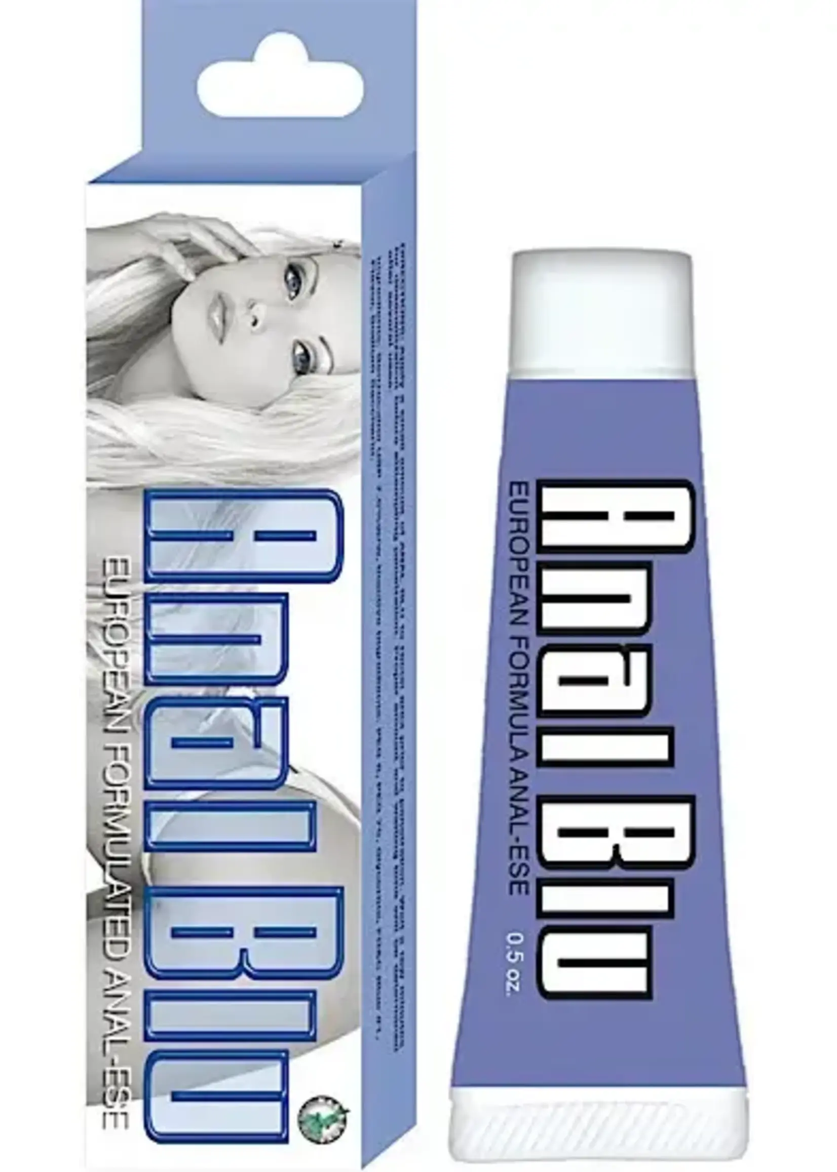 NassToys Anal Blu Euro Formulated Anal-Ese 0.5oz