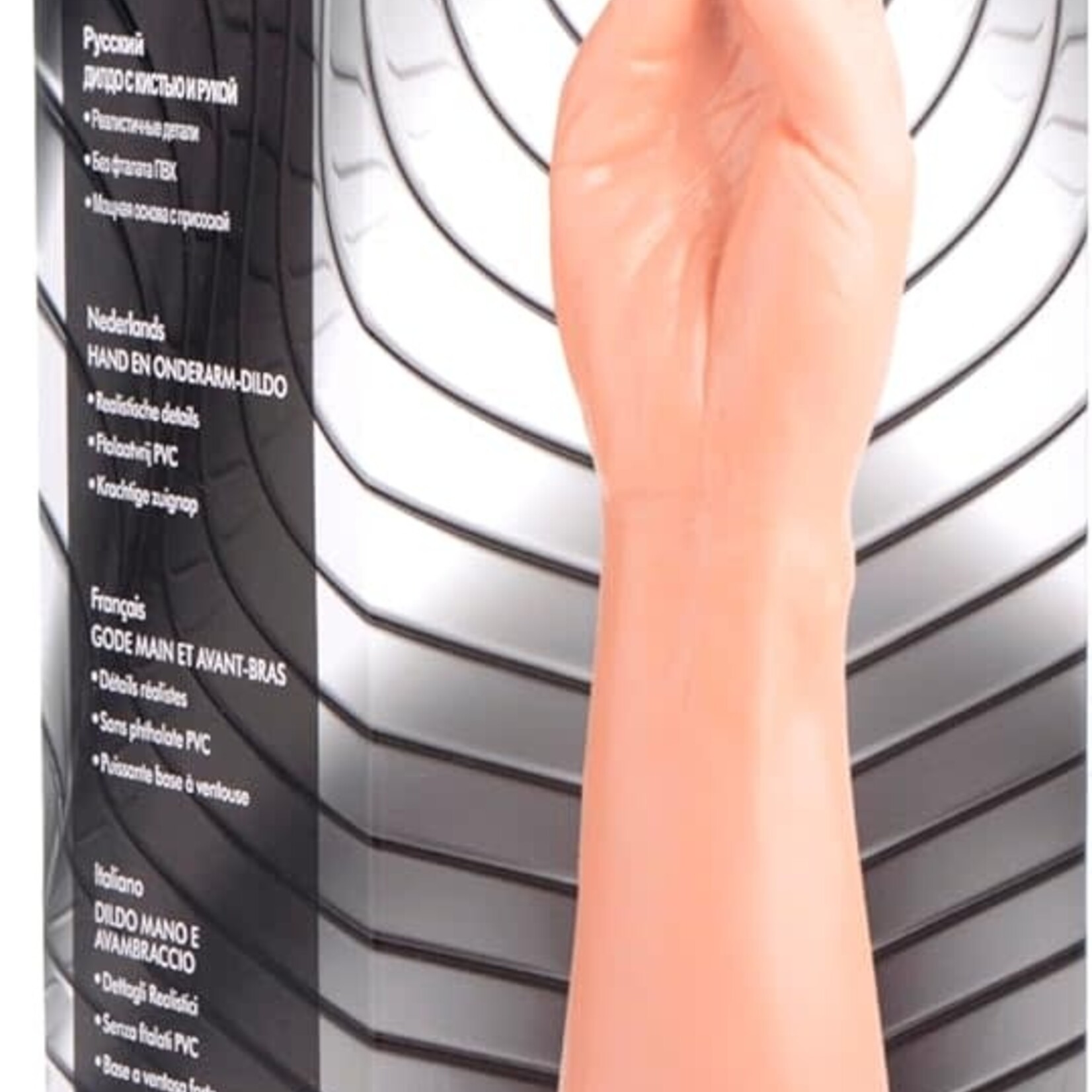 XR Brands Master Series The Fister Hand and Forearm Dildo