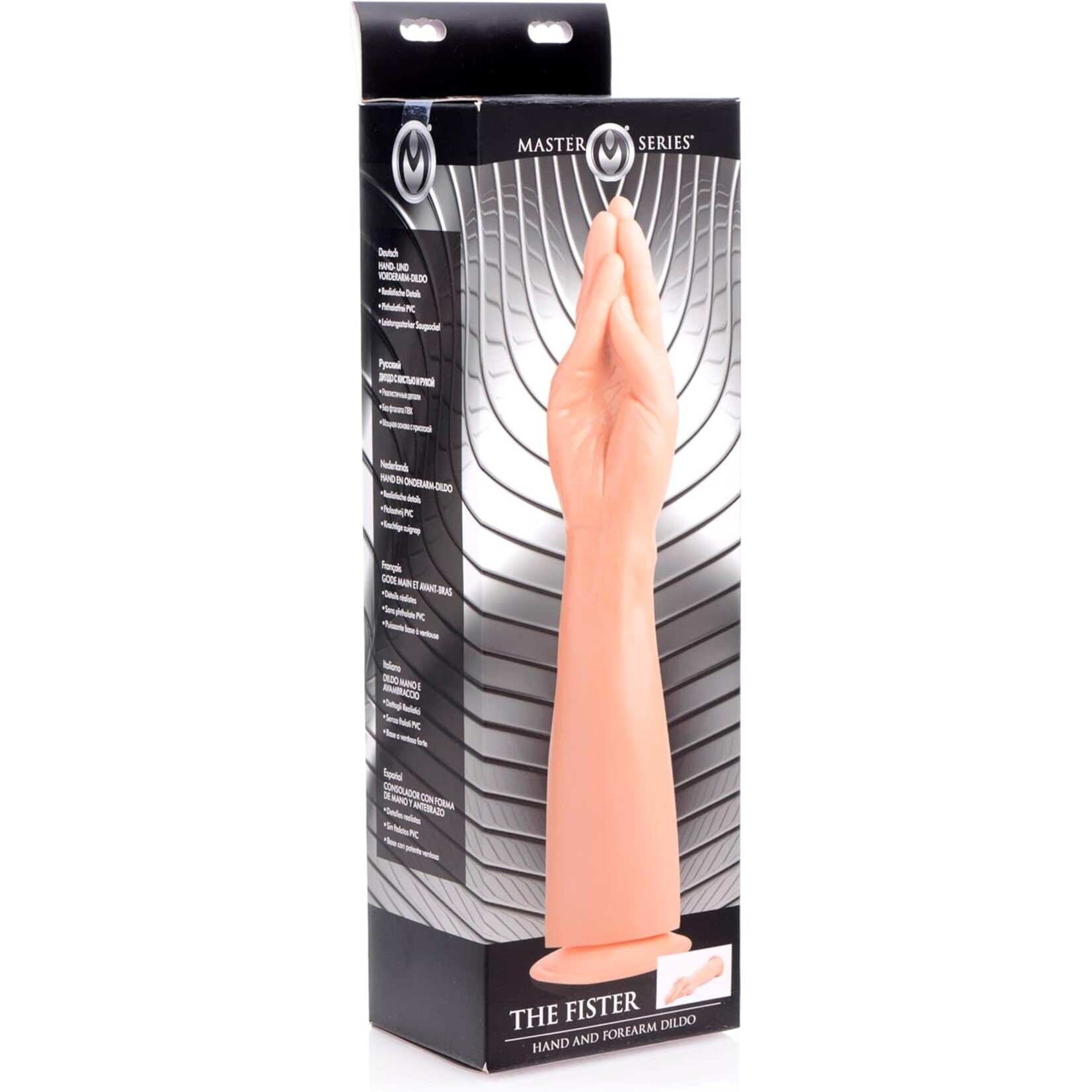 XR Brands Master Series The Fister Hand and Forearm Dildo