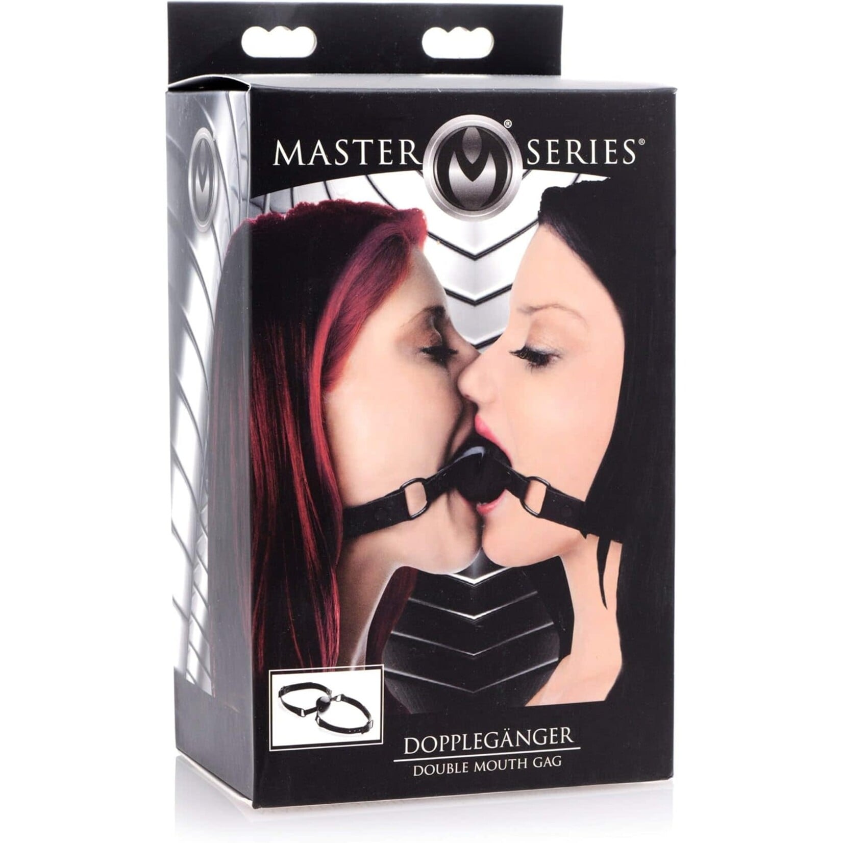XR Brands Master Series Doppleganger Silicone Mouth Gag