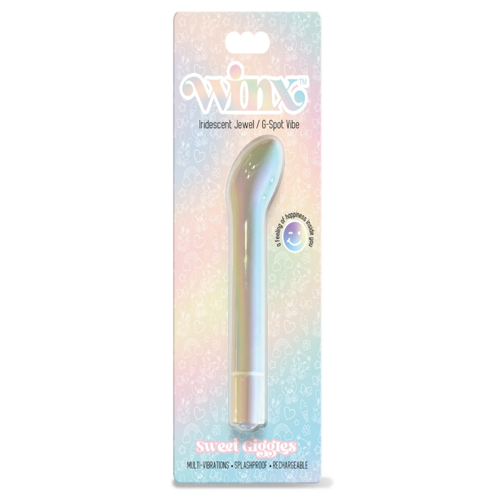 Global Novelties Winx Sweet Giggles G-Spot Vibrator With Gemstone