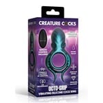 XR Brands Creature Cocks Octo Grip Vibrating Silicone Cock Ring