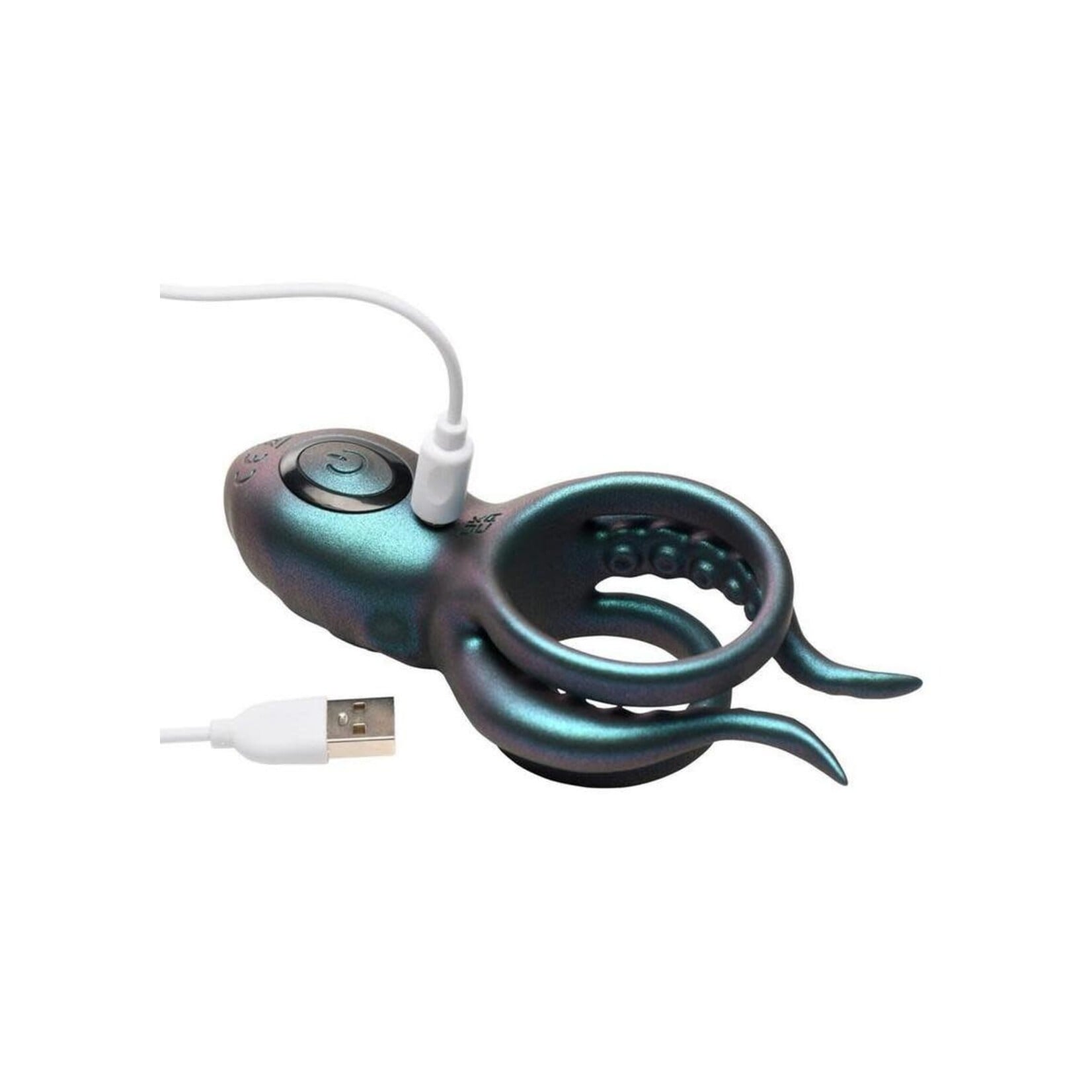 XR Brands Creature Cocks Octo Grip Vibrating Silicone Cock Ring