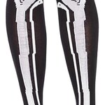 Leg Avenue Leg Avenue Skeleton Over The Knee Socks - OS - Black/White