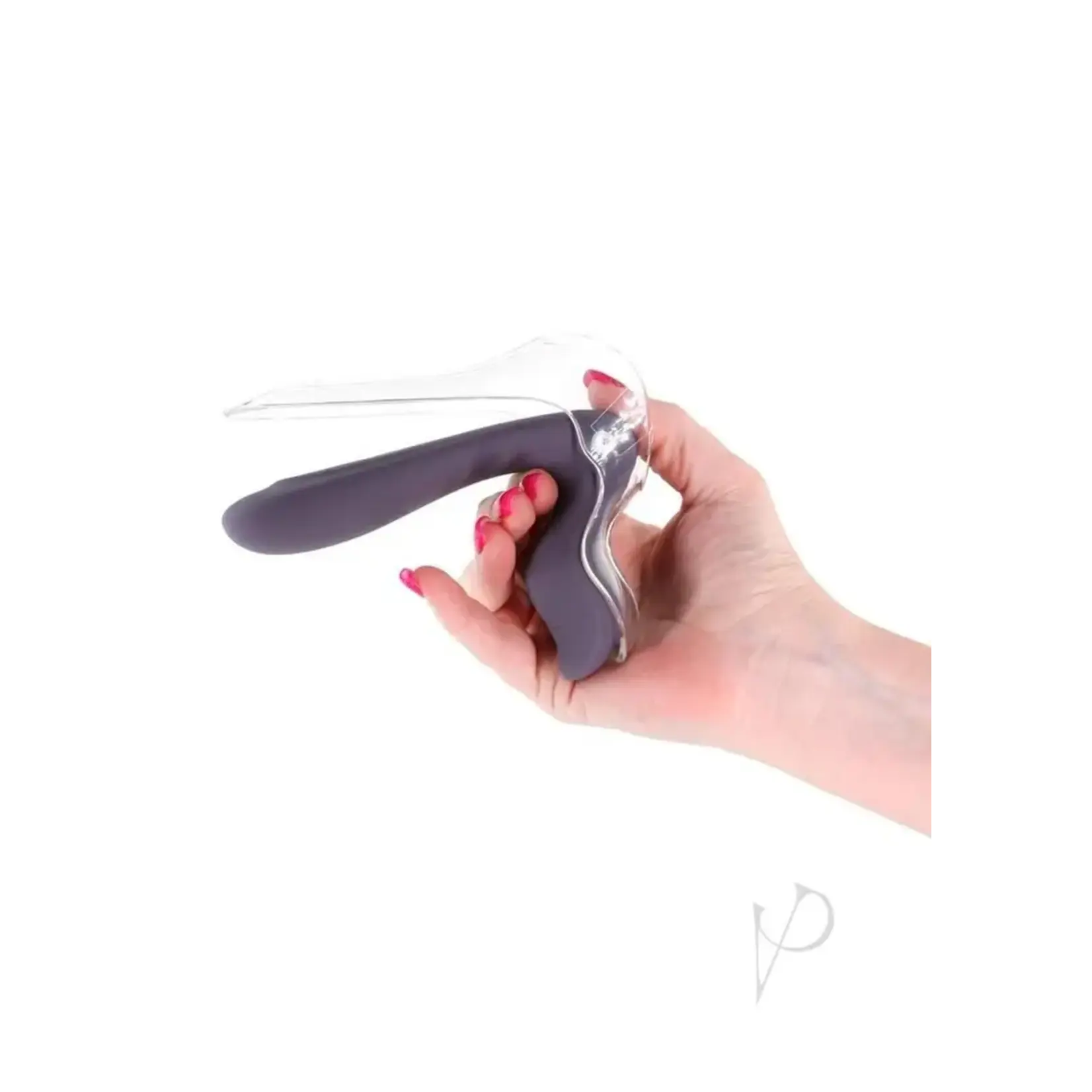 nsnovelties Inya Gynovibe Rechargeable Silicone Speculum Vibrator - Purple