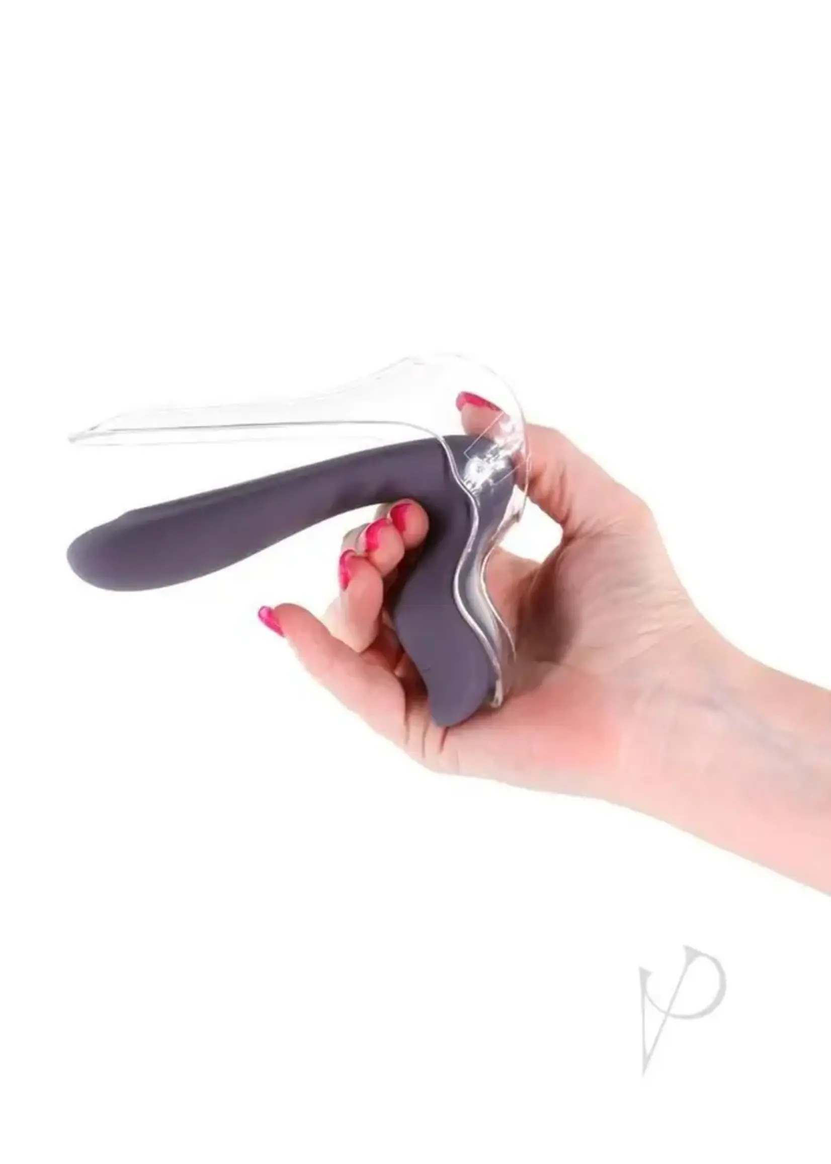 nsnovelties Inya Gynovibe Rechargeable Silicone Speculum Vibrator - Purple