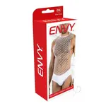 Envy Envy Menswear Full Effect Fishnet (2 Piece) - OS - White
