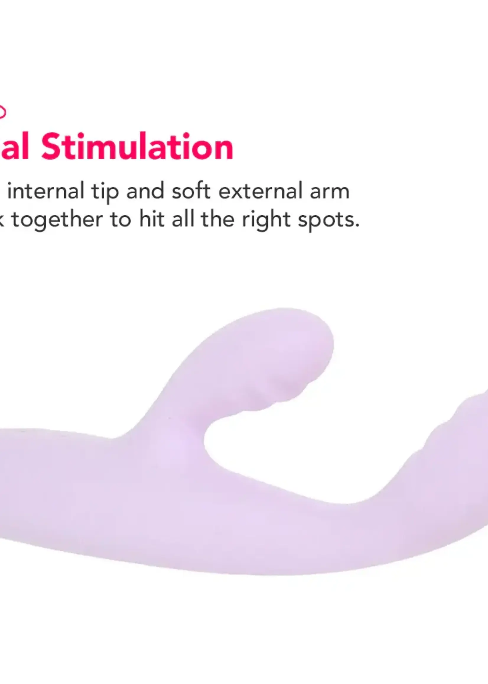 Svakom Svakom CICI Plus 2 Rechargeable Silicone App Controlled G-Spot Warming Vibrator - Lavender