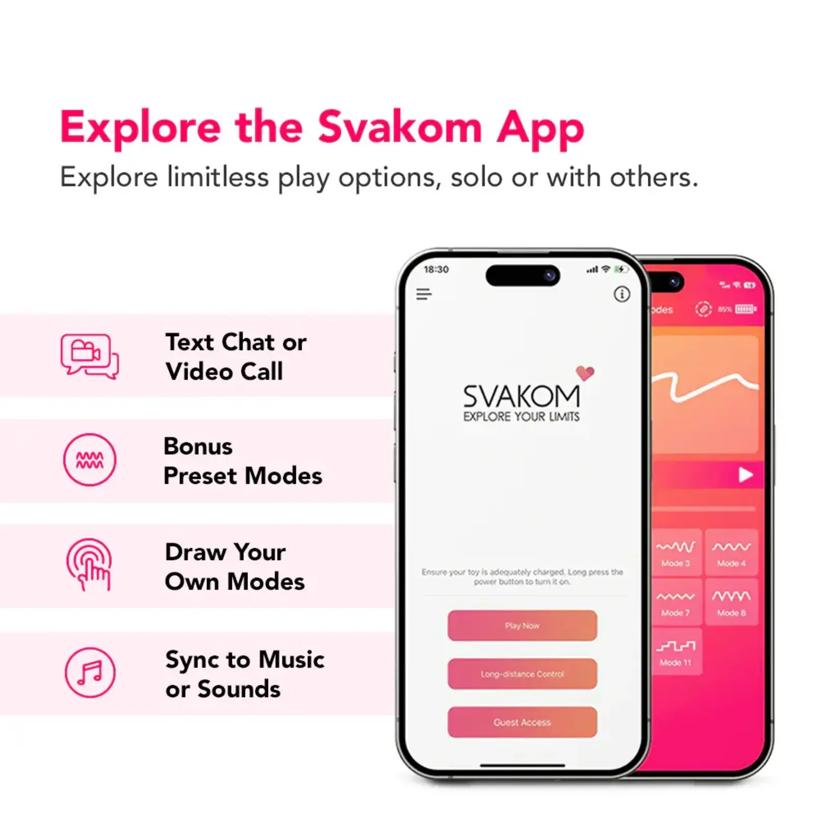 Svakom Svakom CICI Plus 2 Rechargeable Silicone App Controlled G-Spot Warming Vibrator - Lavender
