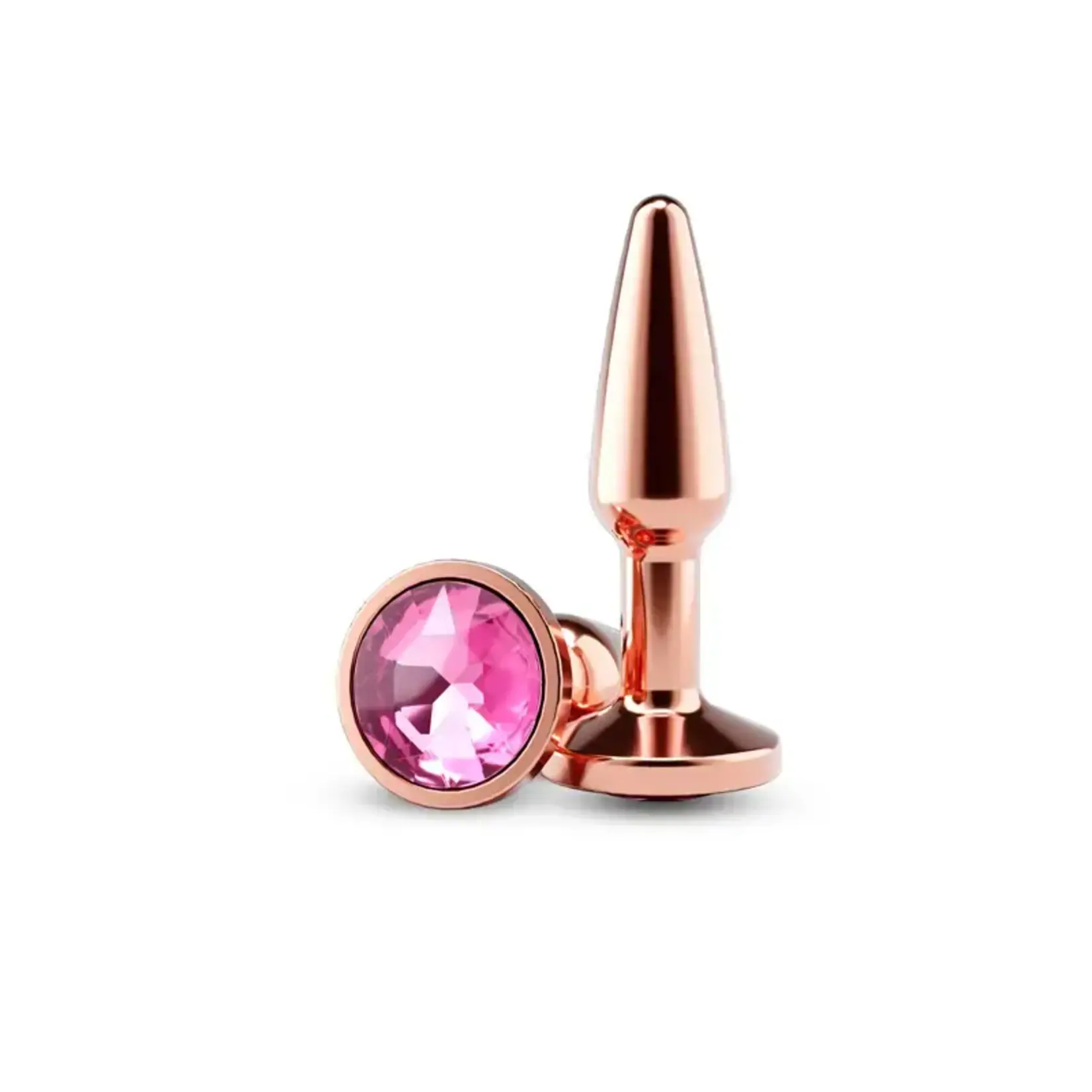 nsnovelties Rear Assets Chrome Tapered Anal Plug