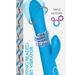 XR Brands Bang Bang! Rotating Beaded Rabbit Vibrator