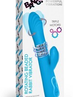 XR Brands Bang Bang! Rotating Beaded Rabbit Vibrator