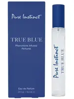 Classic Brands Pure Instinct Pheromone Infused Perfume Oil Eau De Parfum True Blue .31 oz.