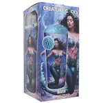 XR Brands Creature Cocks Creature Cocks Maven Mermaid Stroker - Blue/Black