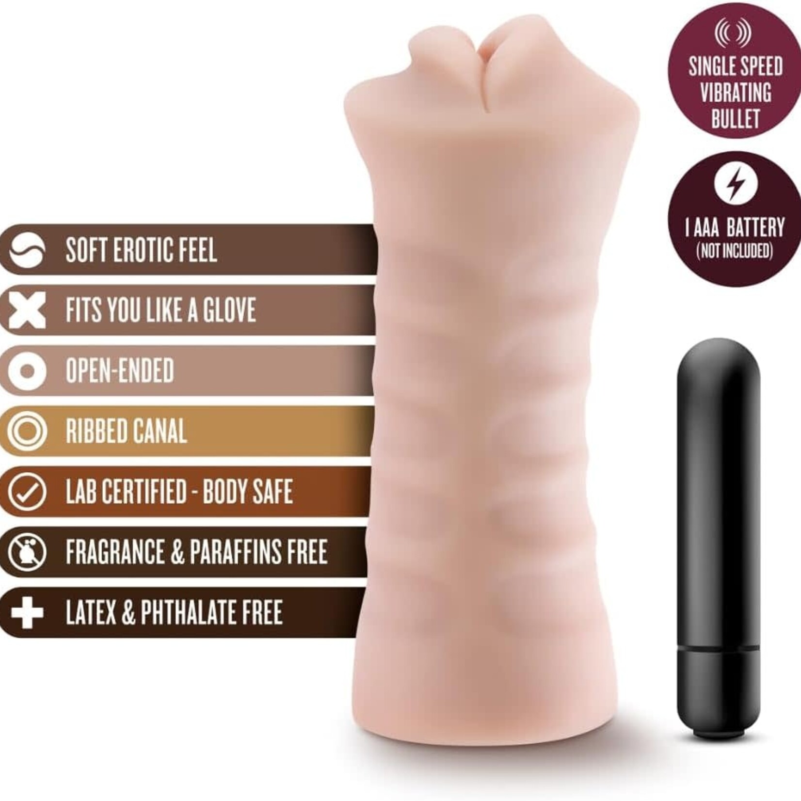 Blush Novelties M for Men - Skye - Vanilla